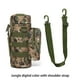 thumbnail image 4 of Wosthever Botella de agua Bolsa de nylon Mochilero Cierre de cremallera Bebida Hervidor Bolsa de almacenamiento Contenedor Equipo al aire libre Mochilas de mochilero Bosque Camuflaje Wosthever OD032005-04, 4 of 6