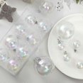 thumbnail image 2 of Christmas decorations holiday scene layout Christmas tree ornaments old man dress up Christmas ball small ornaments toys pearl white fantasy color, 2 of 5