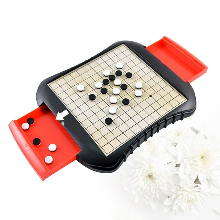 1pc Checkers Gobang Educational Board Game Dual-purpose Student