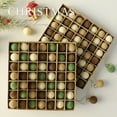 thumbnail image 3 of 49pcs Velvet Christmas Balls Ornaments, 1.18" Mini Shatterproof Hanging Balls for Xmas Trees, Wreaths & Gifts, 3 of 3