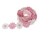 thumbnail image 3 of 2x Cinta de encaje bordada para manualidades de 25mm, manualidades de costura, 2 yardas para ropa, disfraz, vestido, costura de cortinas DIY , Rosa bl, 3 of 8