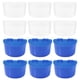 thumbnail image 1 of 12pcs Pájaro Alimentador Alimento Caja de Alimentos Copa de Agua Tough Bird Supply Sand Cup Canal, 1 of 5