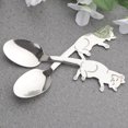 thumbnail image 3 of 2pcs Stainless Steel Stirring Spoons Hanging Cup Coffee Spoon Cat Dessert Scoop Tableware, 3 of 9