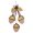 Hanging Acorn Decor a, variant on Wooden Fall Leaves Decor Set of 2, Maple & Oak Leaves - Rustic Autumn Wall/Door Hanging, 10.5" x 7.75", Thanksgiving Fall Decoration
