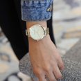 thumbnail image 2 of Nine West Montre Bracelet Doré pour Femmes avec Accent de Cristal, 2 of 4