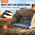 thumbnail image 2 of VEVOR Bucket Tooth Bar, 60'', Heavy Duty Tractor Bucket 7 Teeth Bar for Loader Tractor Skidsteer, 4560 lbs Load-Bearing Capacity Bolt On Design, for Efficient Soil Excavation and Bucket Protection, 2 of 9