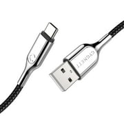 Cygnett CY2679PCUSA Armored 3.1 USB-C to USB-A Charge and Sync Cable, 3 Feet