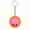Pink, variant on Dumpling Keychain, Adorable Mini Food Design, Compact Bag Charm for Backpacks, Keys