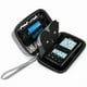 thumbnail image 1 of Bolsa de almacenamiento Belifu, estuche rígido de viaje para unidad TENS, cables y electrodos, bolsa portátil con cremallera, película y malla., 1 of 5