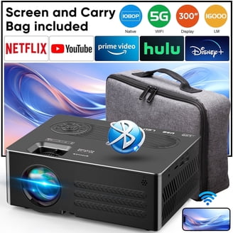 HP CC200 FHD LCD LED Projector with Roku Express HD Streaming
