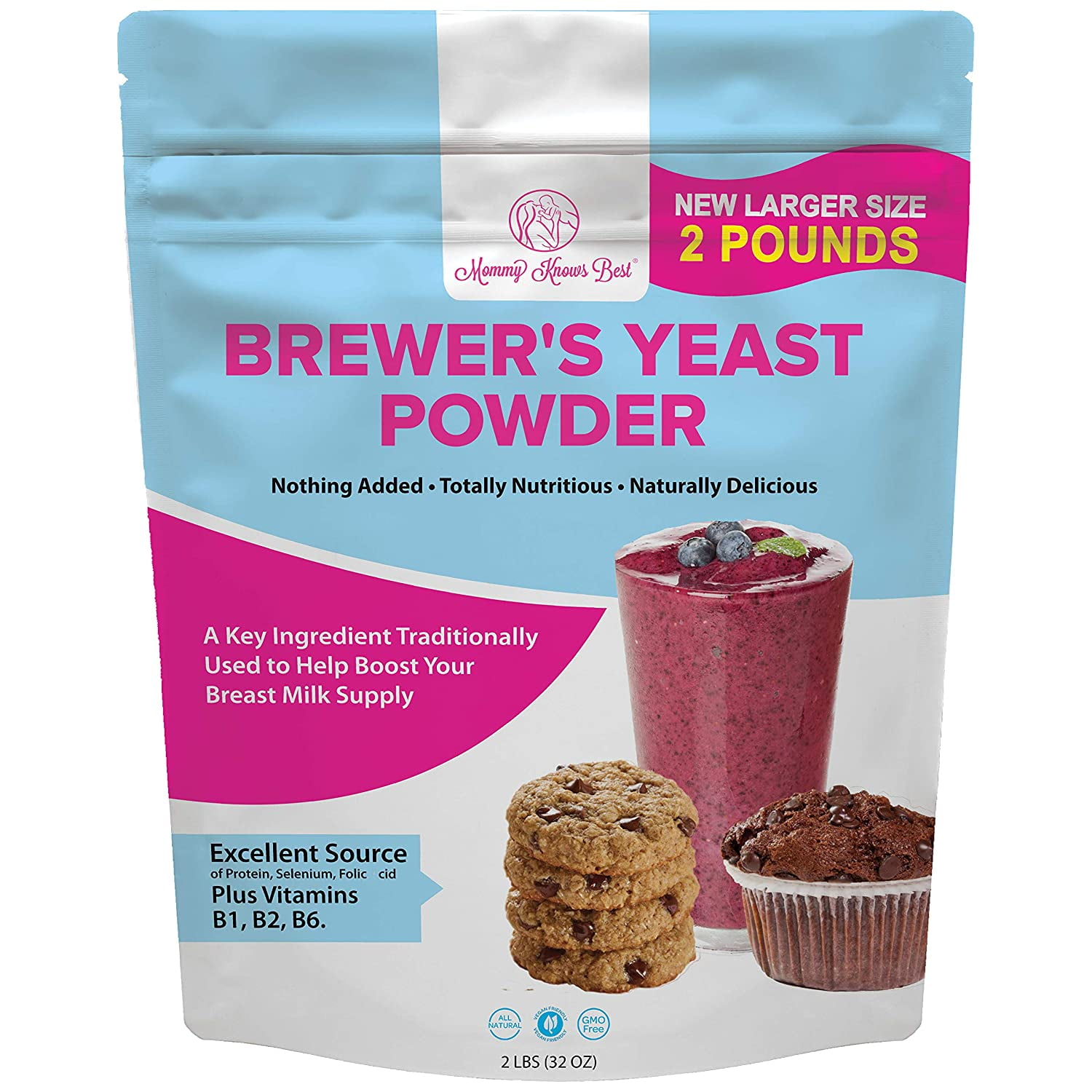 Mommy Knows Best Brewers Yeast Powder for Lactation Mommy Knows Best