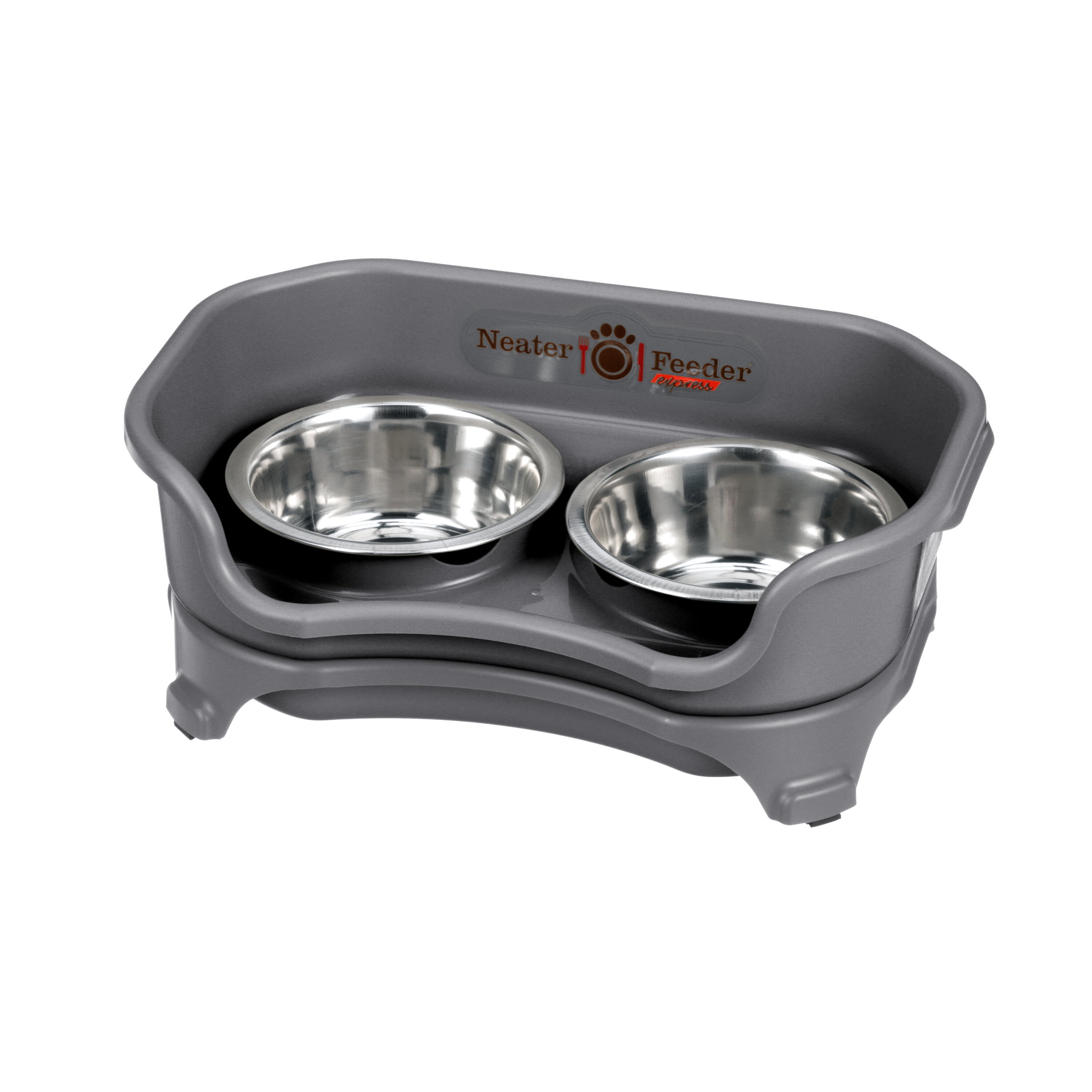 Neater Feeder ExpressMess Proof Elevated DishStainless Bowls ALL SIZES 
