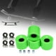 thumbnail image 1 of Juego de 4 ruedas de patineta Soledad PU de 60 mm 78A con cojinetes y espaciadores de acero alto, 1 of 8