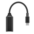 thumbnail image 1 of Tipo-C a HD Adaptador USB C Macho a HD Hembra Reemplazo del convertidor de video para computadora Macbook, Negro Jumpingount EL2561-01B, 1 of 2