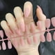 thumbnail image 3 of 24 piezas por Charmful Ballet Consejos de uñas artificiales mate naturales Presione en cubierta para de uñas de salón - Color púrpura Salvador Tabletas de mejora de uñas, 3 of 4