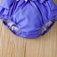 thumbnail image 4 of Aayomet Baby Rompers Girl Long Sleeve Baby Bodysuit Costume Clothes Baby Girls Boys Romper Cartoon Deer Bodysuit Rompers Baby Fall Winter Clothes Christmas Outfits,Purple 9-12 Months, 4 of 4