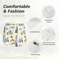thumbnail image 6 of Lsque New York Printed Women's Running Shorts with Liner Pockets,Elastic Quick Dry Workout Athletic Gym Yoga Shorts,Womens High Waist Shorts-XX-Large, 6 of 9