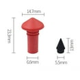thumbnail image 3 of Kit de Réparation de Pneu 180 Pcs en Forme de Champignon pour Voitures Scooters et Motos, 3 of 9