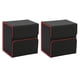thumbnail image 1 of Caja de Almacenamiento Portátil de Juegos de Mesa, Protector de Tarjeta, Caja de Almacenamiento de Gran Capacidad Negro + Naranja, 1 of 8