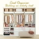 thumbnail image 5 of HOUSE DAY Perchas Terciopelo Beige Pqt. 60, Perchas Fieltro Flocado Antidesliz., Resistentes, Forma Corazón, Para Abrigos, Ultradelgadas Ahorro Espacio Armario., 5 of 7