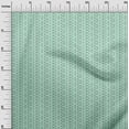 thumbnail image 3 of oneOone Polyester Spandex Aquamarine Green Fabric Christmas Sewing Material Print Fabric By The Yard 56 Inch Wide, 3 of 5