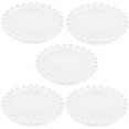 thumbnail image 4 of 5 Pcs Plateau à Bijoux Transparent Rond Porte-Anneaux en Verre Plat à Bijoux Assiettes à Bougie, 4 of 9