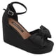 thumbnail image 1 of Sandalias con plataforma Dory en Textil – Negro, 1 of 3