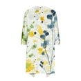 thumbnail image 5 of QATAINLAV Summer Cardigan for Women 2025, Light Weight Flowy Hem 3/4 Sleeve Kimonos Fall Trendy Floral Print Shawl Duster Tops Outdoor Outerwear Ofertas en Walmart Multicolor XXL, 5 of 6