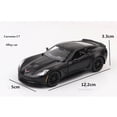 thumbnail image 4 of 1/36 Chevrolet Corvette C7 Alloy Diecast Super Sport Car Model Toys Simulation Metal Vehicle Body With Pull Back Children's Toys, 4 of 7