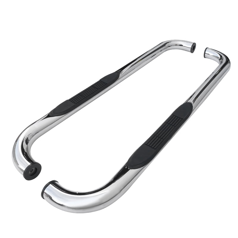 Spec D Tuning 3 Running Board Side Step Nerf Bar Chrome For 1998 11 Ford Ranger Regular Cab 2dr Left Right Pair Walmart Com Walmart Com