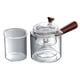 thumbnail image 2 of Tetera de vidrio portátil para cocinar al y cocinar Teteras eléctricas con extraíble Mango de madera Tetera de agua de 17 para el Sunnimix tetera tetera, 2 of 8