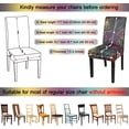 thumbnail image 5 of Spider Halloween Chair Slipcover,Web Black Chair Covers Set of 4, High Stretch Washable Chair Protector Cover for Dining Room, Kitchen,Home Party,Wedding Ceremony(Spider,4PC), 5 of 7