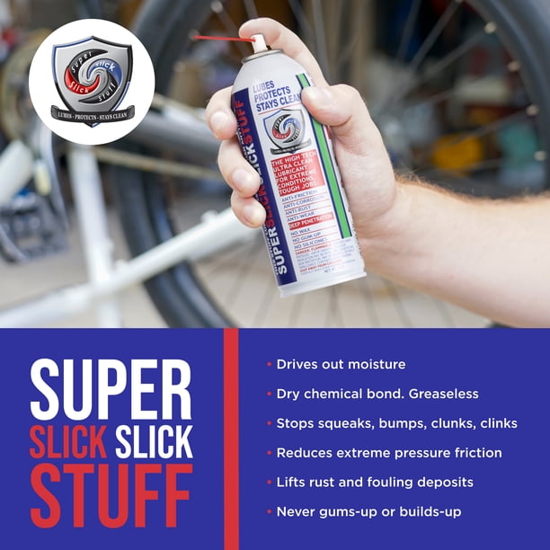 Protexall, Super Slick Slick Stuff Aerosol Multi-Purpose Lubricant Spray, 11 oz. - Walmart Business Supplies Protexall, Super Slick Slick Stuff Aerosol Multi-Purpose Lubricant Spray, 11 oz. - Walmart Business Supplies