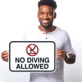 thumbnail image 2 of No Diving Allowed Sign, Pool Sign,, 2 of 8