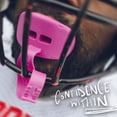 thumbnail image 2 of SAFEJAWZ Football Mouth Guard, Sports Lip Guard with Connected Strap, Adult and Youth Mouthpiece, One Size Pink, 2 of 6