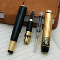thumbnail image 2 of D-GROEE Metal Plastic Fountain Pen, Pen Smooth Writing Travel Pocket Pen Writing Marker for Hero, 2 of 7