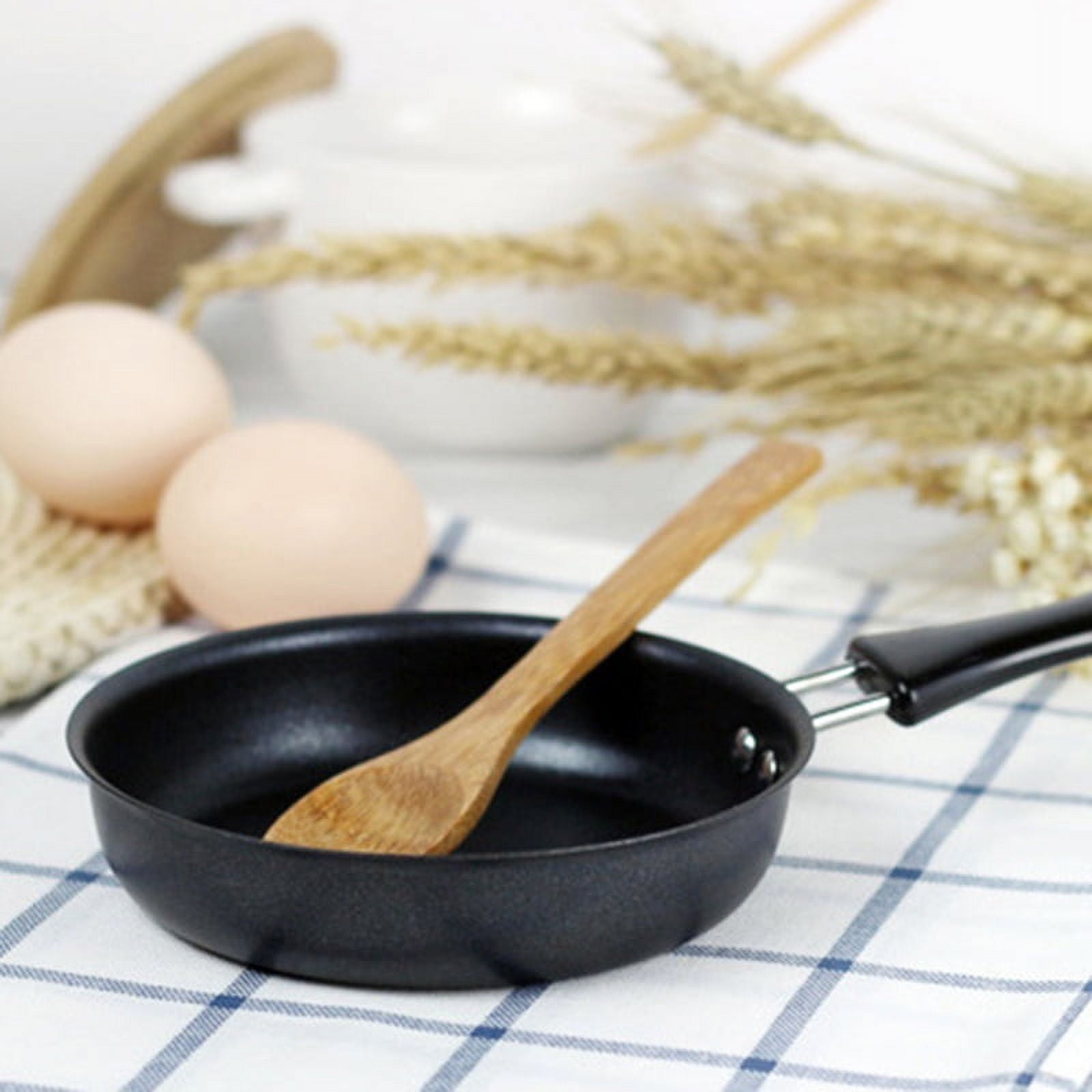 Mini Non‑Stick Frying Pan, Iron Small Round Pancake Pan, Mini Egg Cooking  Pan for Home Kitchen