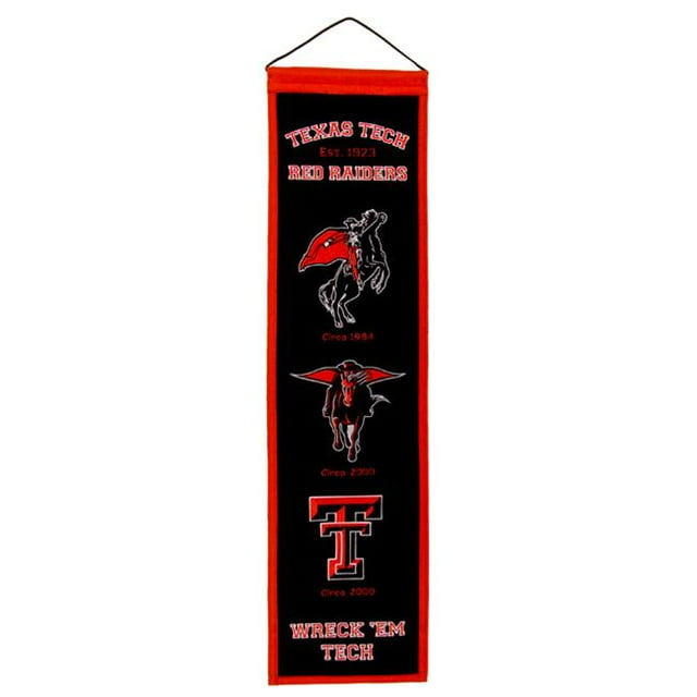 Winning Streak Sports 45039 Texas Tech Heritage Banner