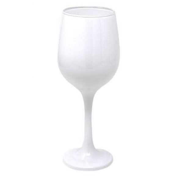 Vikko Dcor White Wine Glasses: 11 Oz Fancy Wine Glasses With Stem For Red And White Wine- Thick And Durable Wine Glass- Dishwasher Safe - Great For Wine Tasting- Set Of 6 Decorative Goblets