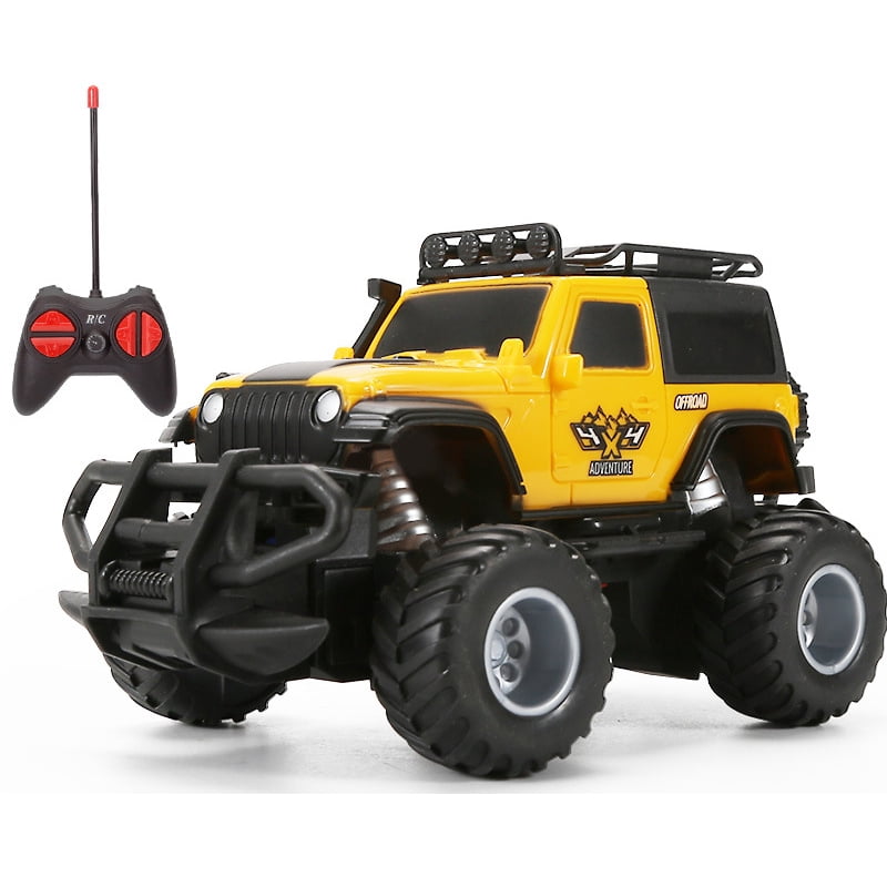 Puloru Remote Control Toy Car, Children Wireless Off-Road Vehicle/Jeep/Land Rover with Light