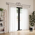 thumbnail image 3 of Umbra Zen 1" Expandable Curtain Rod 32-128", 3 of 12