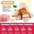 thumbnail image 4 of Dog Treats Chicken Wrapped Rawhide Bones,Long Lasting Chicken Wrap Knotted Bones Dog Chews 4.5"，Digestion-Friendly Training Treats for Middle Large Dogs, 4 of 7