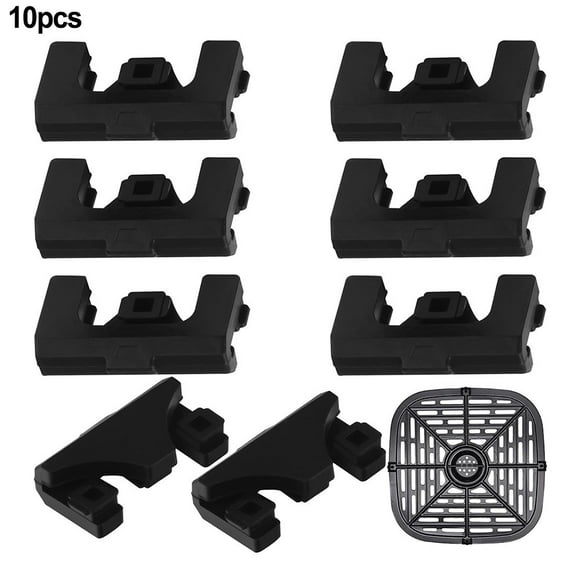 Gel Tip Air Fryer Bumpers 3 Feet Black Food Grade No Strange Smell Round Feet High Quality Quality Is Guaranteed Brand New