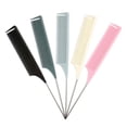 thumbnail image 3 of Comb Point-Tail Plastic Comb Hair Salon Color Brush Modeling Comb Hair Tool (Color : 2), 3 of 5