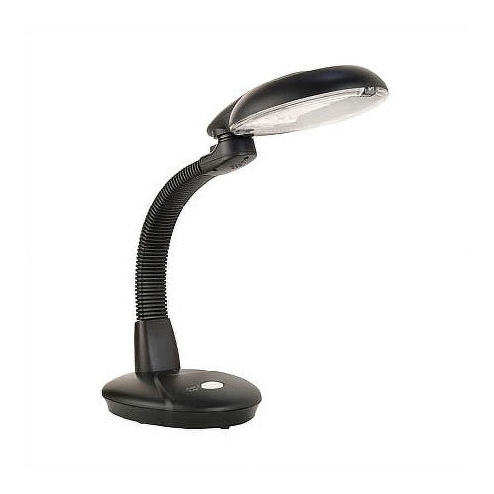 Sunpentown SL-821G Easy Eye Energy Saving Desk Lamp in Gray 4-Tubes Bulb