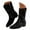 Black, variant on UngA Wonens Boots Slouch Boots Fashion Slouchy Suede Pointed Toe Block Low Heels Wide Calf Boots Winter Fall Dress Boots Women Mid Calf Brown,Size 8.5