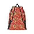 thumbnail image 3 of Daiia Strawberry Vintage Canvas Backpack for Men and Women ,Hiking Backpack,Travel Laptop Bag for School,Large Capacity Backpack, 3 of 8