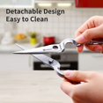 thumbnail image 4 of Inch/20cm Professional Kitchen Scissors, Dishwasher Safe Scissors, Best Forged Stainless Steel Kitchen Scissors for Meat, 4 of 5