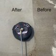 thumbnail image 6 of Tool Daily 13 Inch Pressure Washer Surface Cleaner Attachment with 2 Power Washer Extension Wands, 2500 PSI, 6 of 7