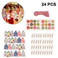 thumbnail image 2 of 24 bolsas navideñas metálicas con cordón de arpillera, bolsa navideña bronceada, bolsa para dulces, bolsa para golosinas, bolsas de golosinas para envolver dulces, cumpleaños, fiestas navideñas, 2 of 5